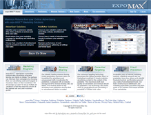 Tablet Screenshot of expo-max.com